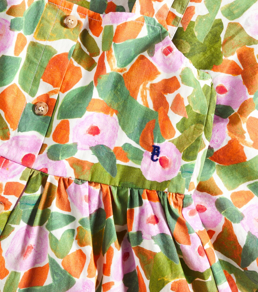 Robe en coton à fleurs | Bobo Choses