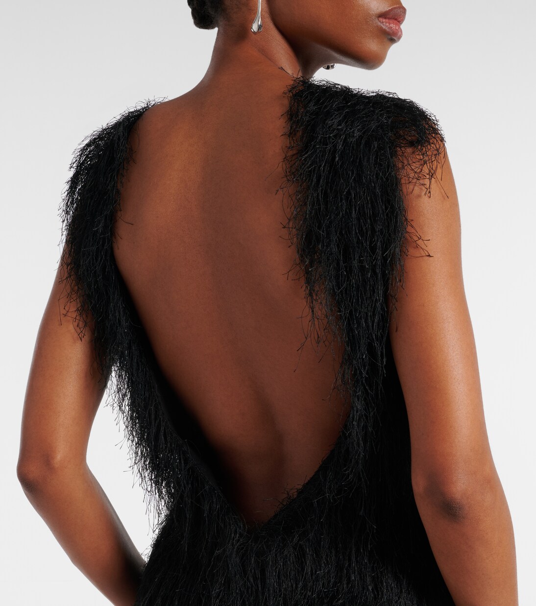 Robe longue Fringe | Entire Studios