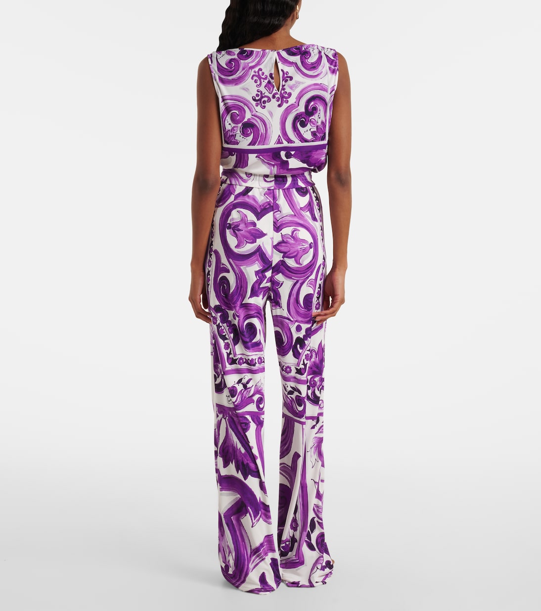 Weite Hose Majolica | Dolce&Gabbana