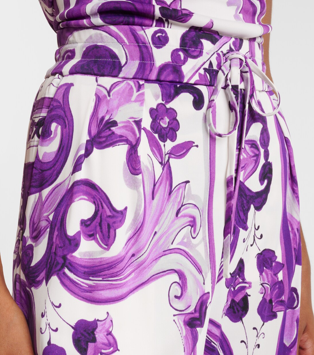 Weite Hose Majolica | Dolce&Gabbana