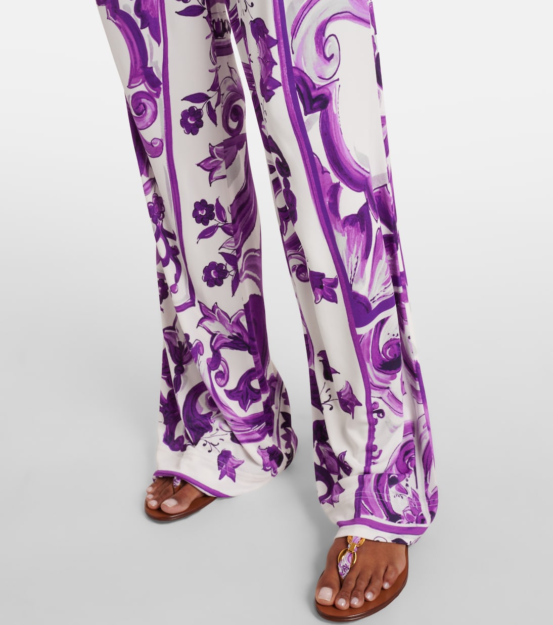 Weite Hose Majolica | Dolce&Gabbana