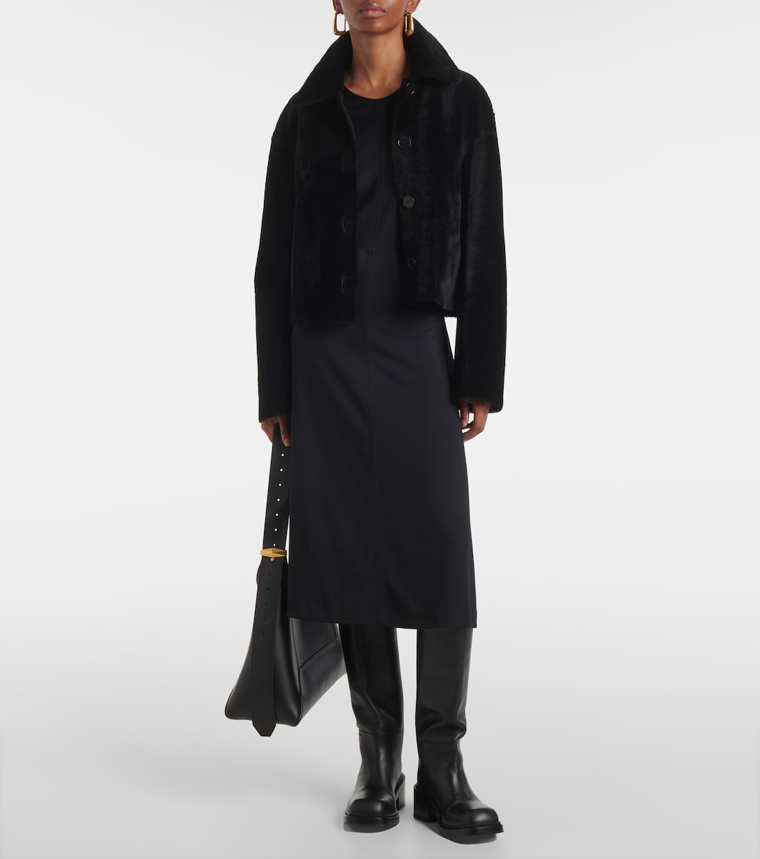 Midikleid aus Wolle | Joseph