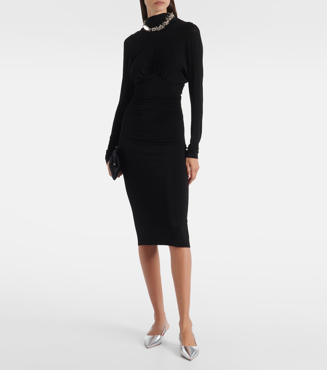 Salones destalonados Miss Z Slingina 25 de piel | Christian Louboutin