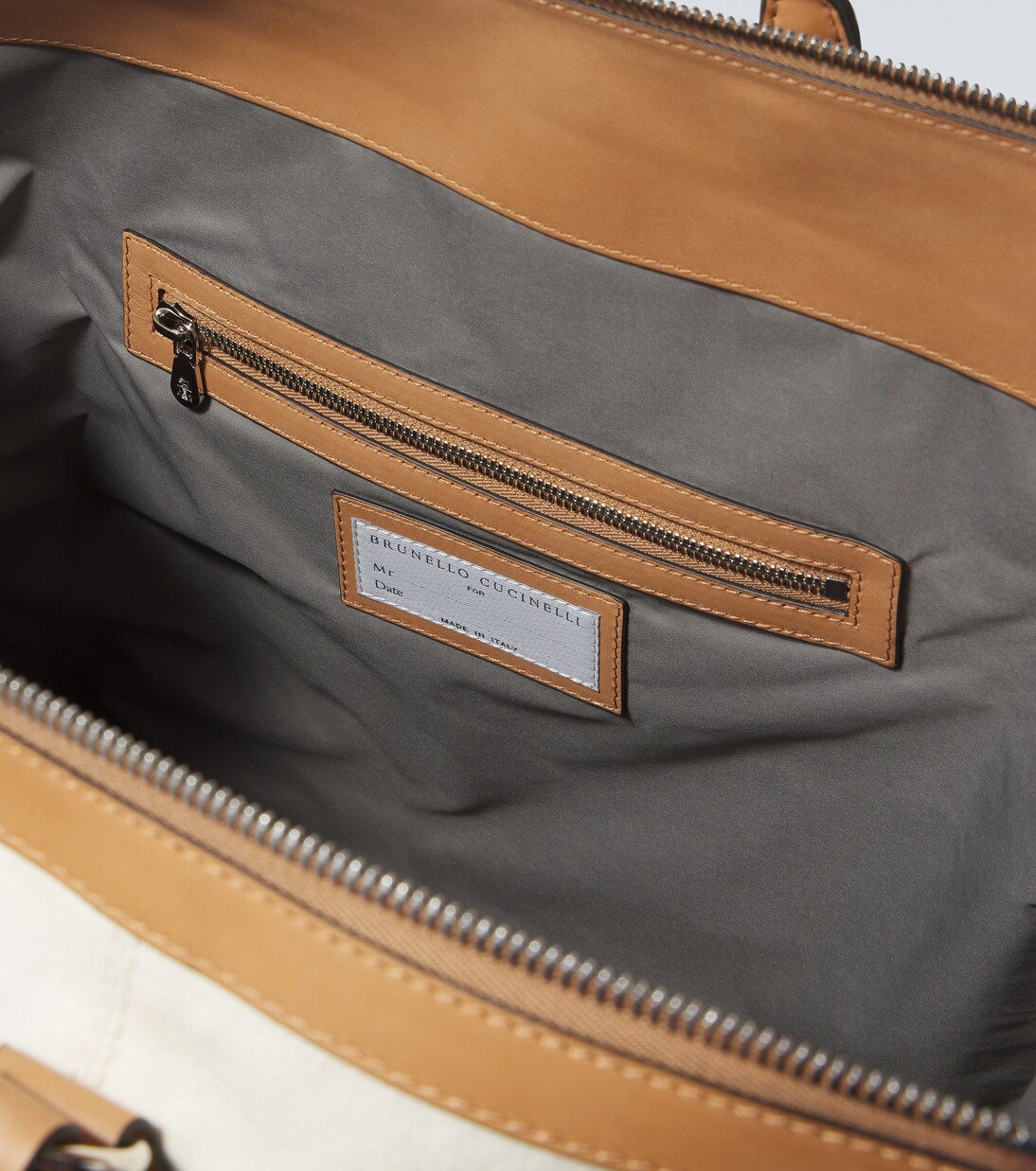 Boston Summer canvas duffel bag | Brunello Cucinelli
