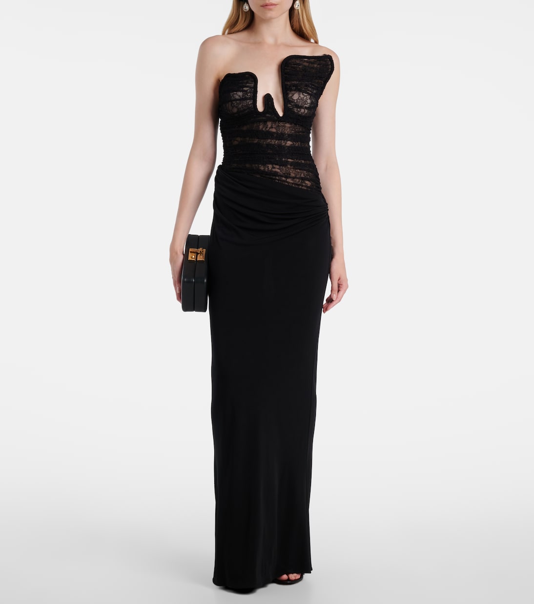 Robe Salacia mit Spitze | Christopher Esber