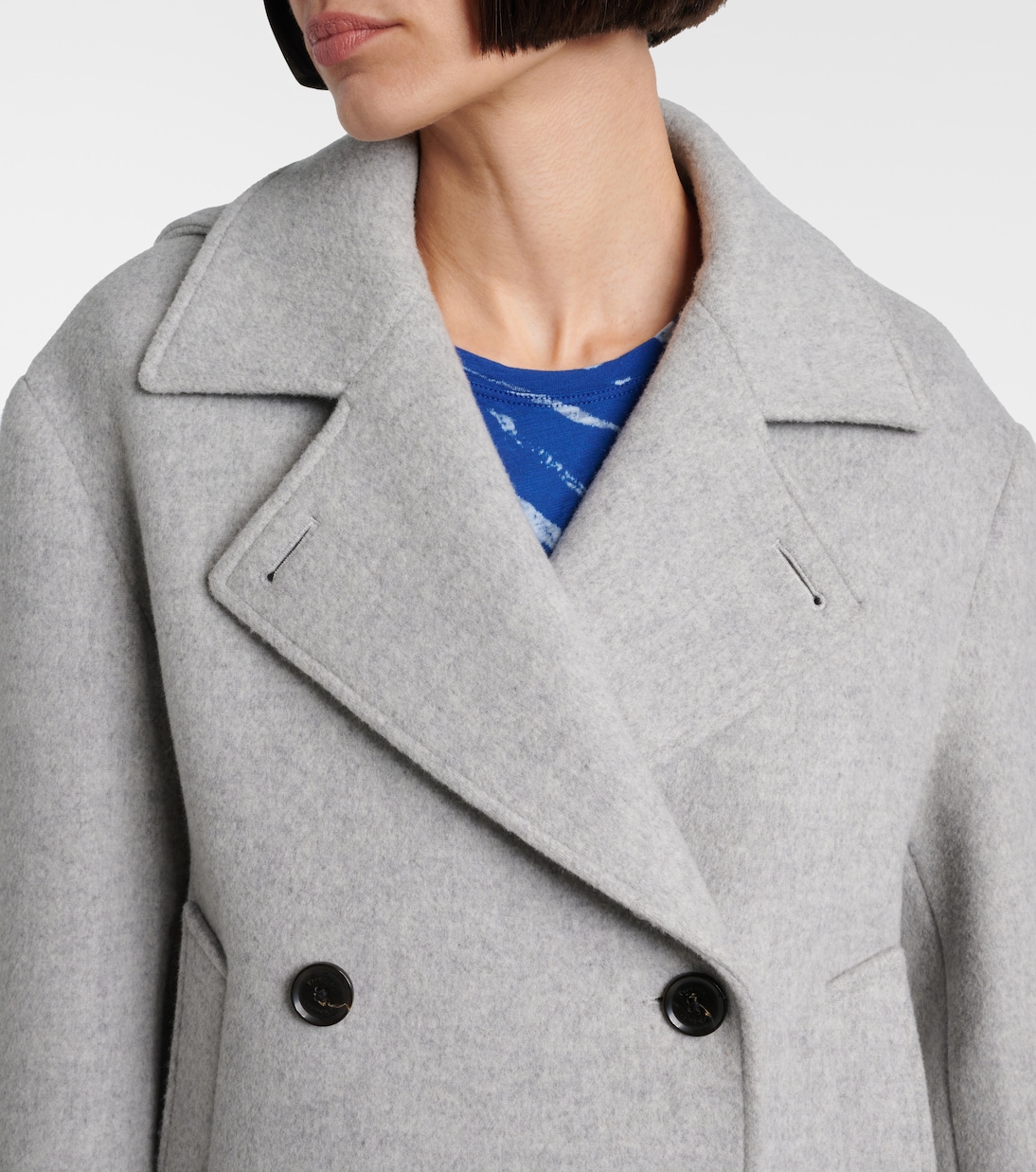 Double-breasted wool coat | Proenza Schouler