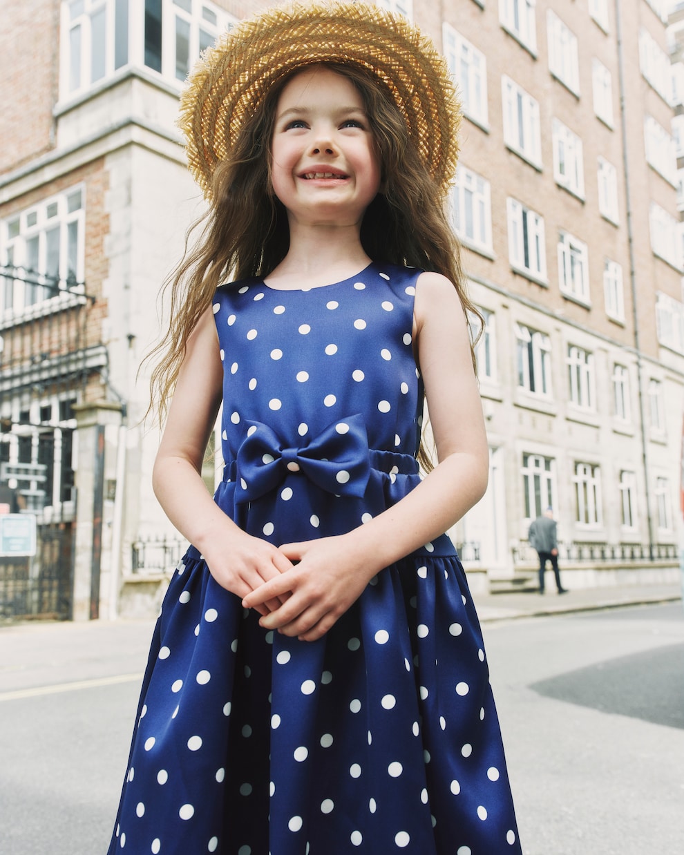 Kleid aus Taft  | Self-Portrait Kids