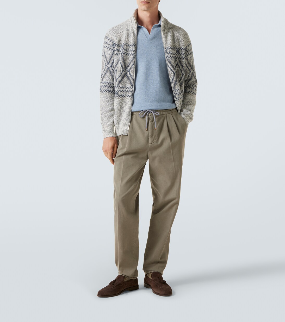 Cashmere polo sweater | Brunello Cucinelli