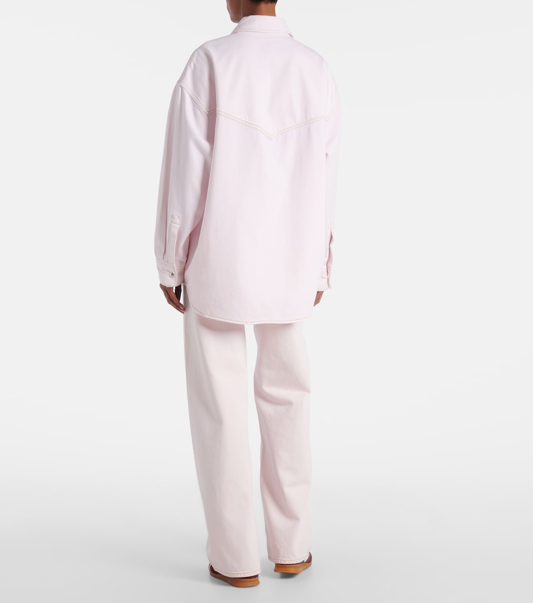 Hemdjacke Lotta aus Denim | Agolde