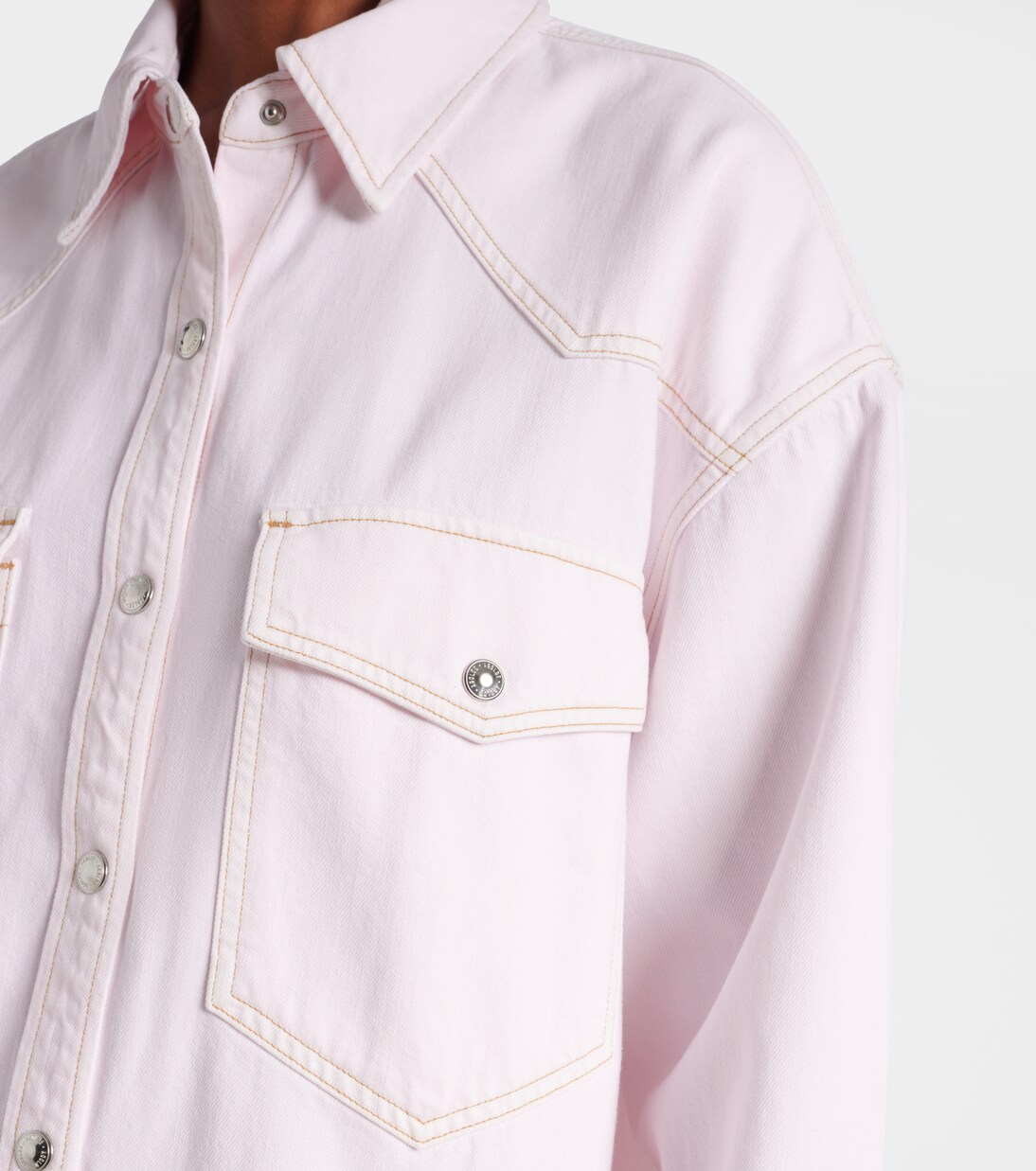 Hemdjacke Lotta aus Denim | Agolde