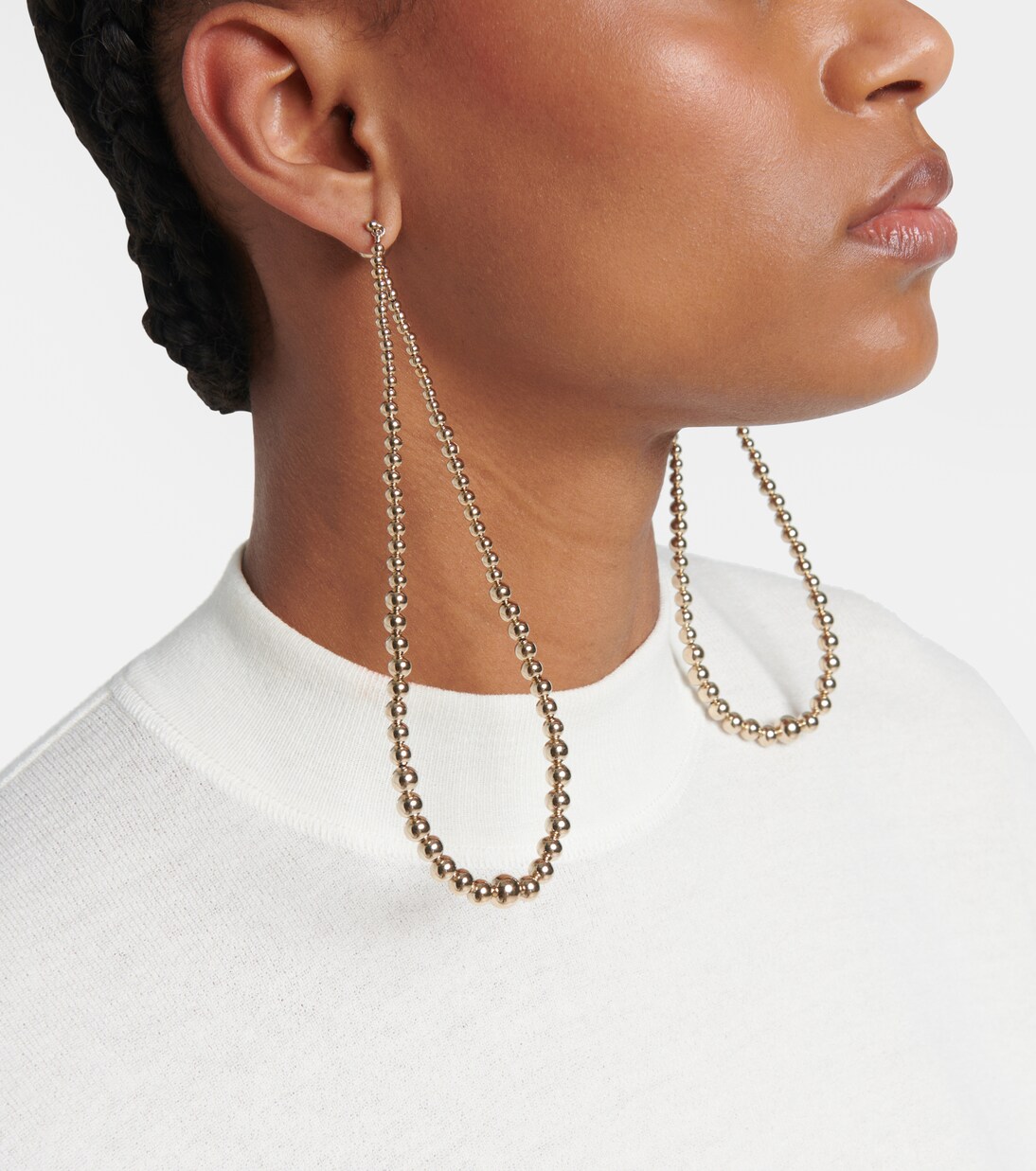 Beaded drop earrings | Alaïa