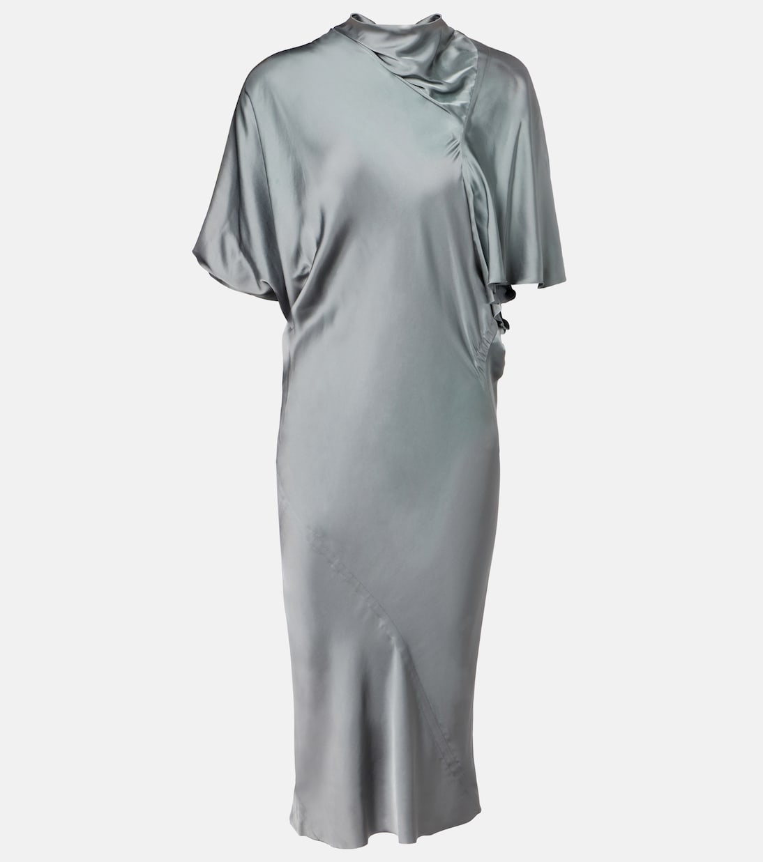 Robe midi en satin | Rick Owens