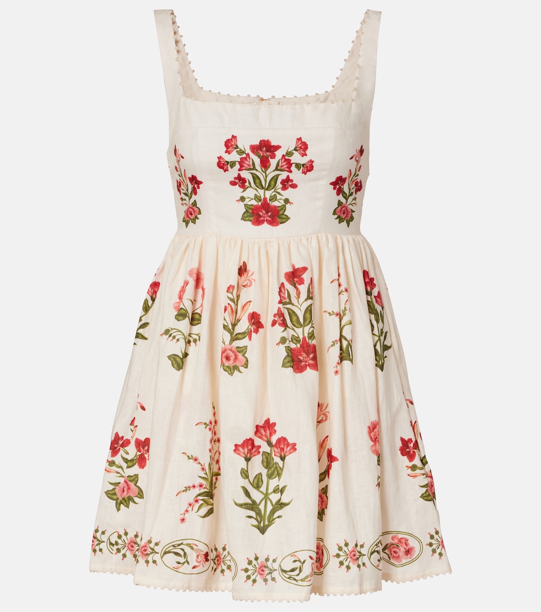 Minikleid Barbara Mini Canna aus Leinen | Agua by Agua Bendita