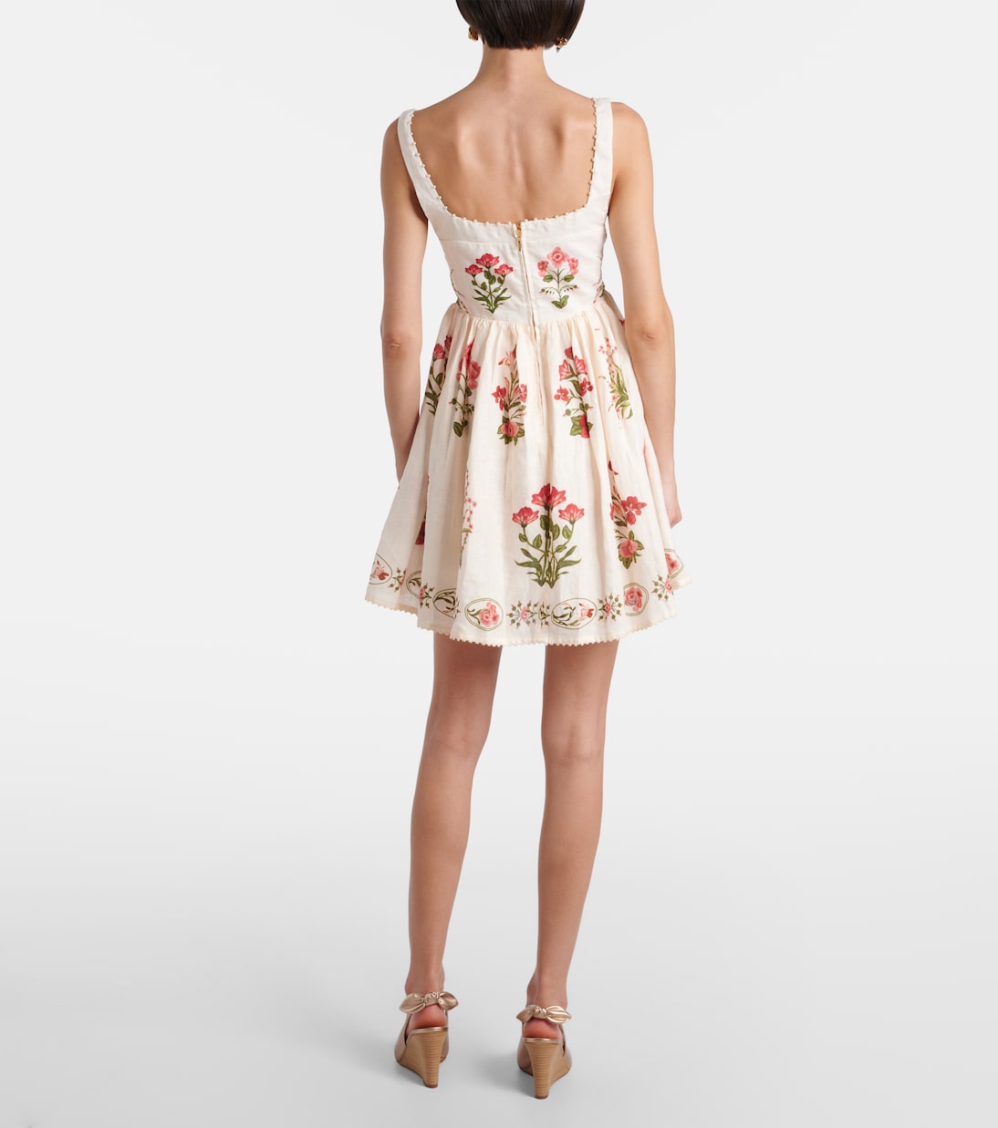 Minikleid Barbara Mini Canna aus Leinen | Agua by Agua Bendita