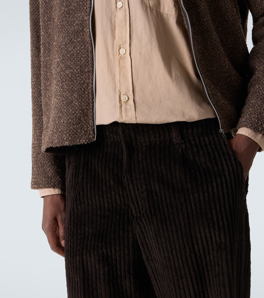 Borrowed cotton corduroy chinos | Our Legacy