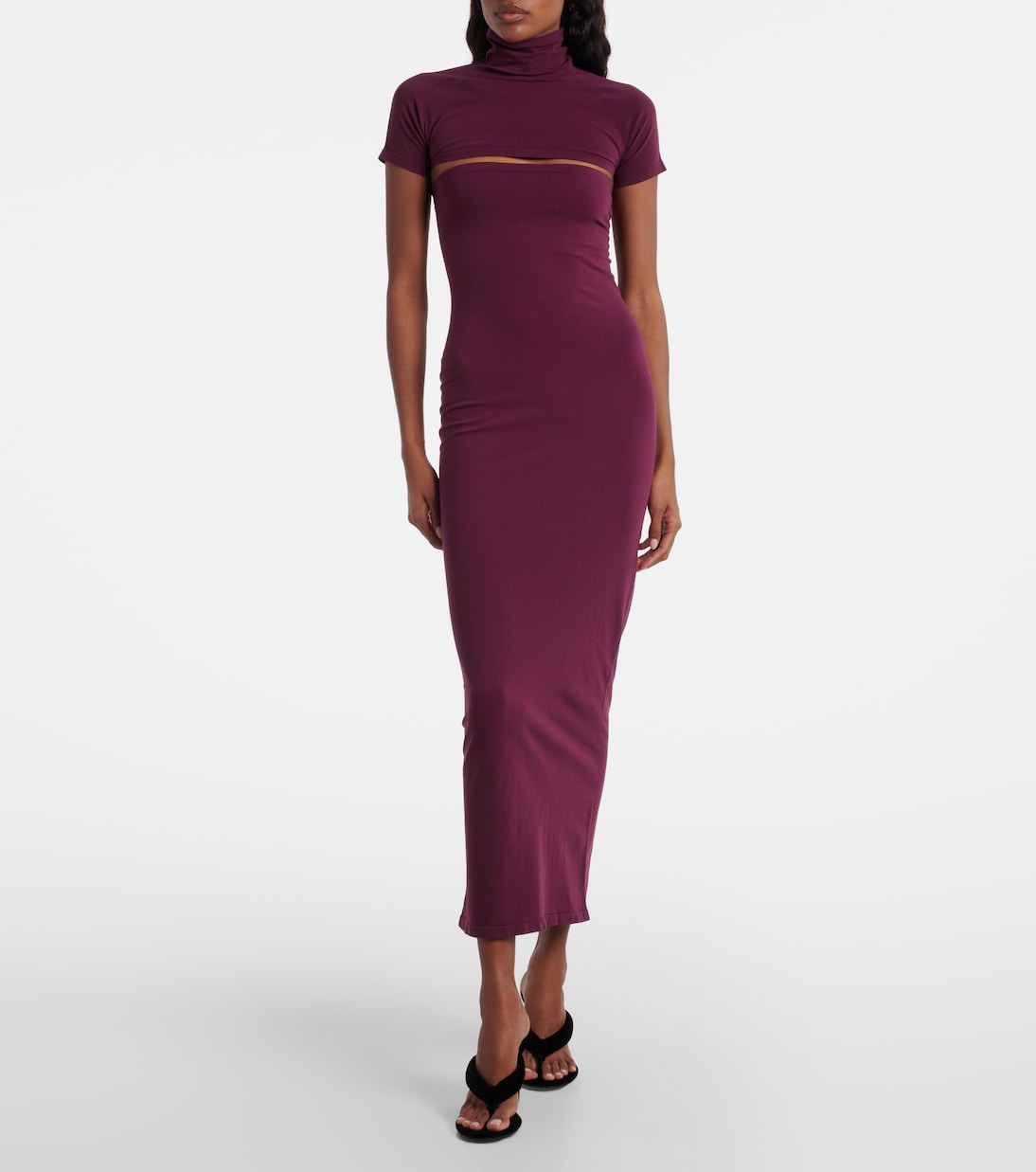 Robe midi Second-Skin | Alaïa