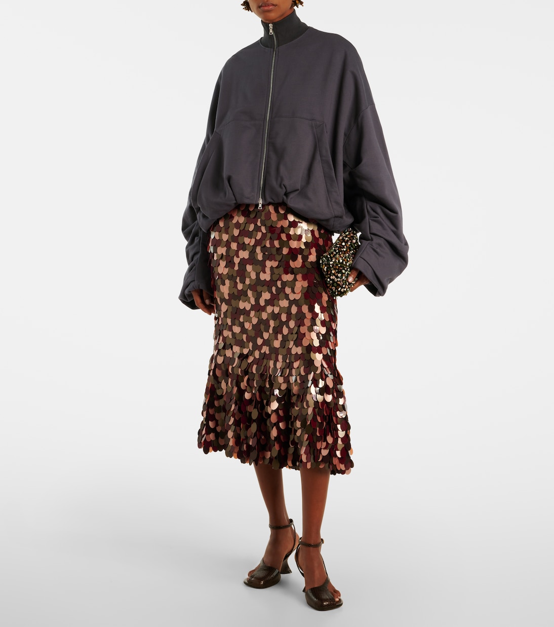 Jacke aus Baumwoll-Jersey | Dries Van Noten