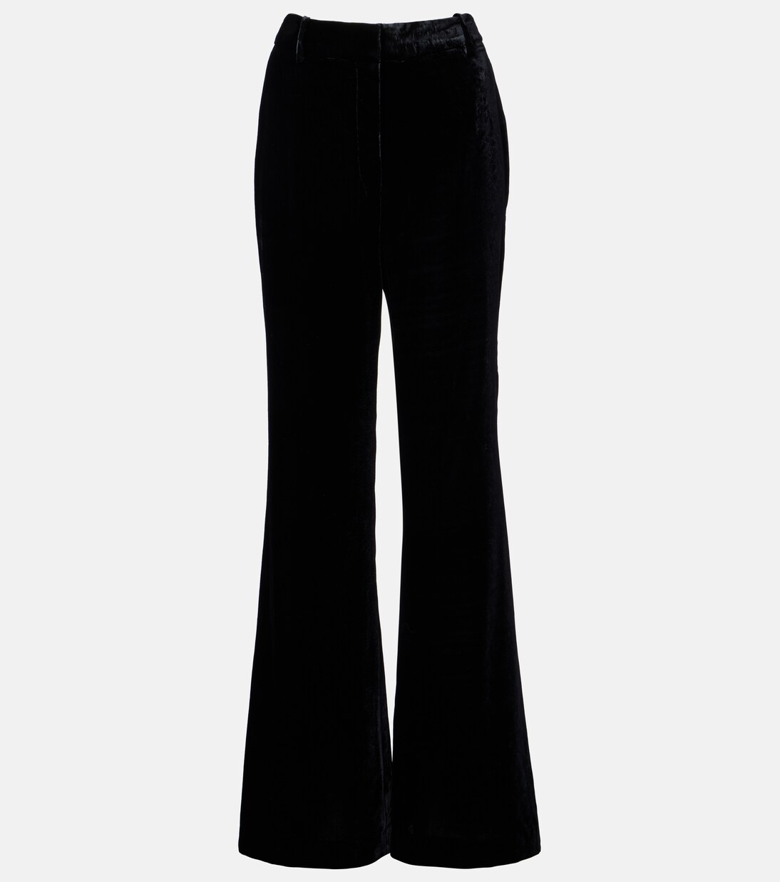 High-Rise-Schlaghose Effy aus Samt | Nili Lotan