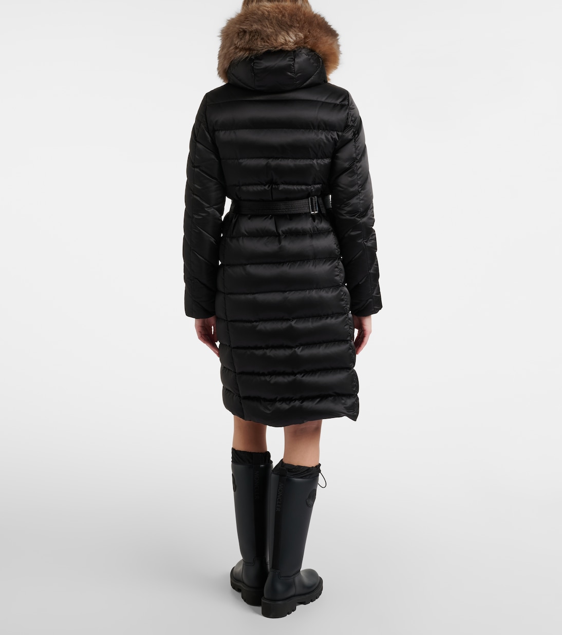 Daunenmantel Leersie mit Shearling | Moncler