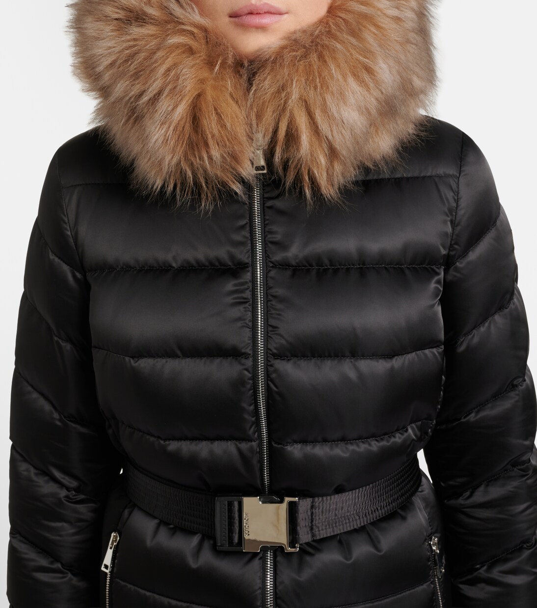 Daunenmantel Leersie mit Shearling | Moncler