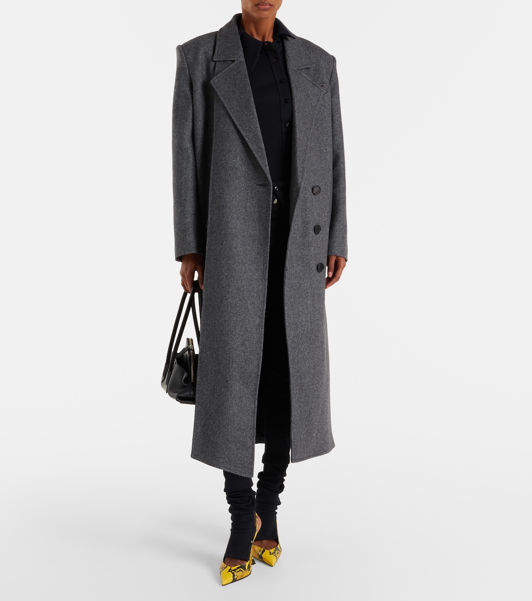 Wool-blend coat | The Attico
