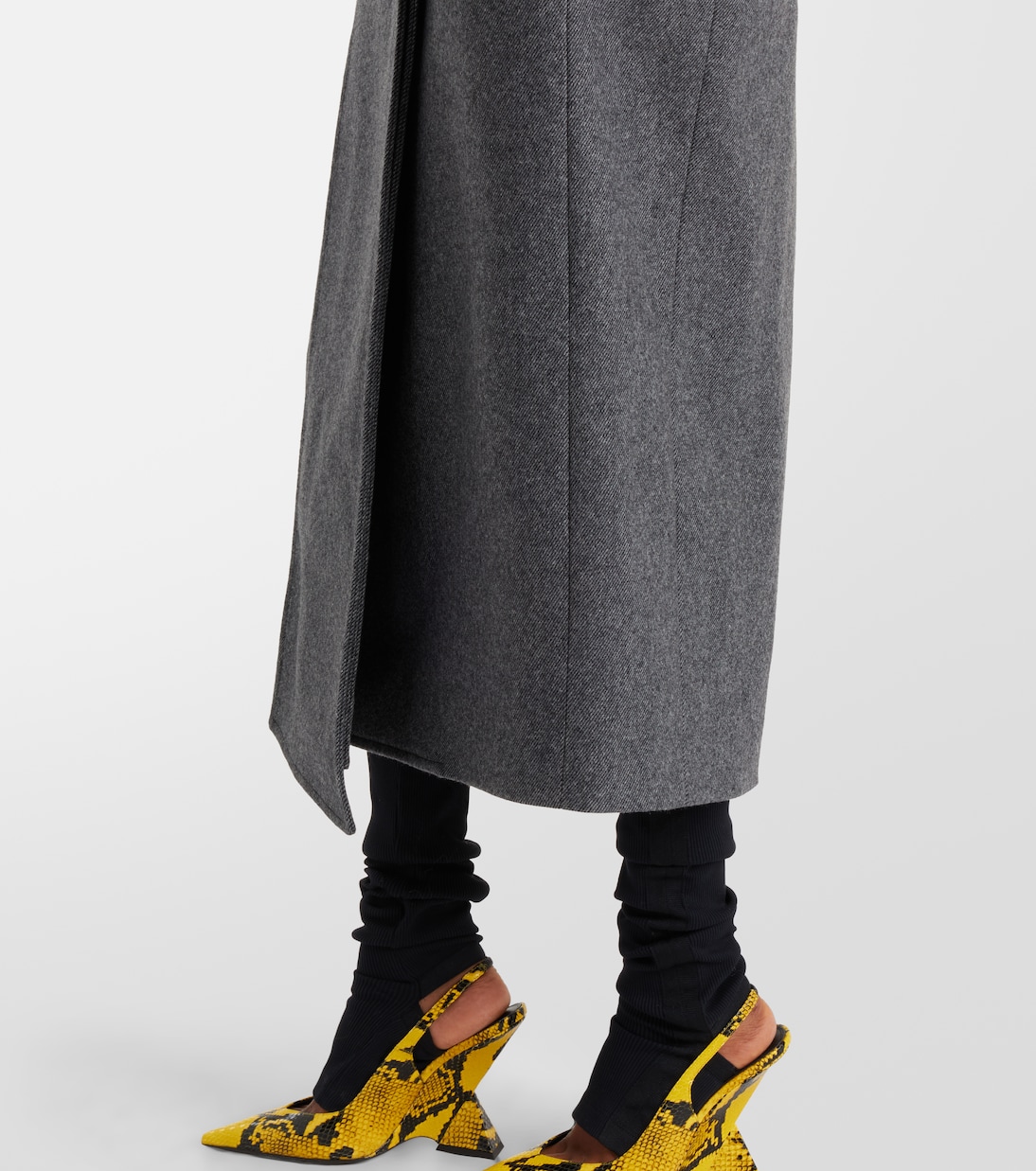 Wool-blend coat | The Attico