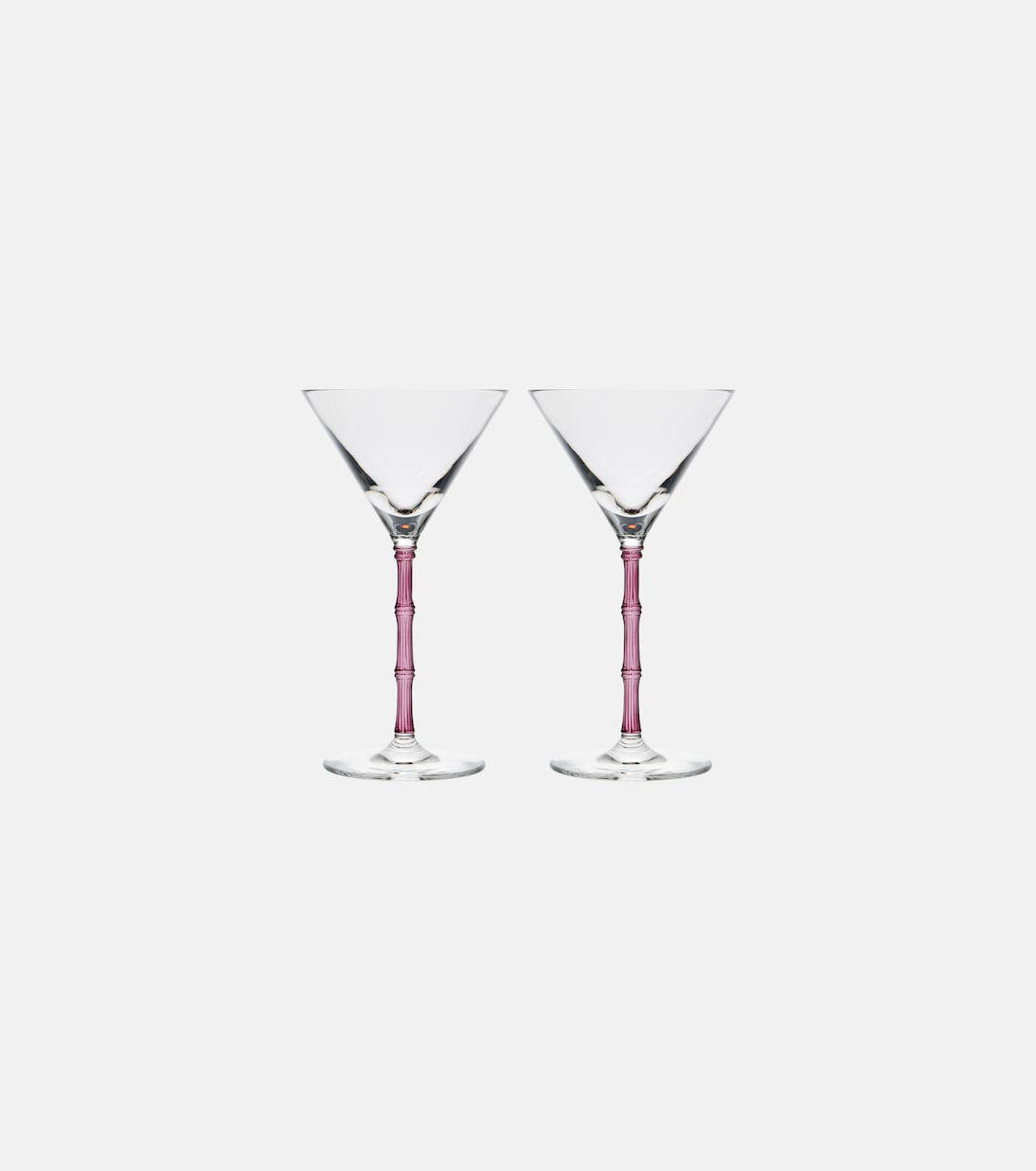 Set de 2 verres à Martini Bamboo | La DoubleJ