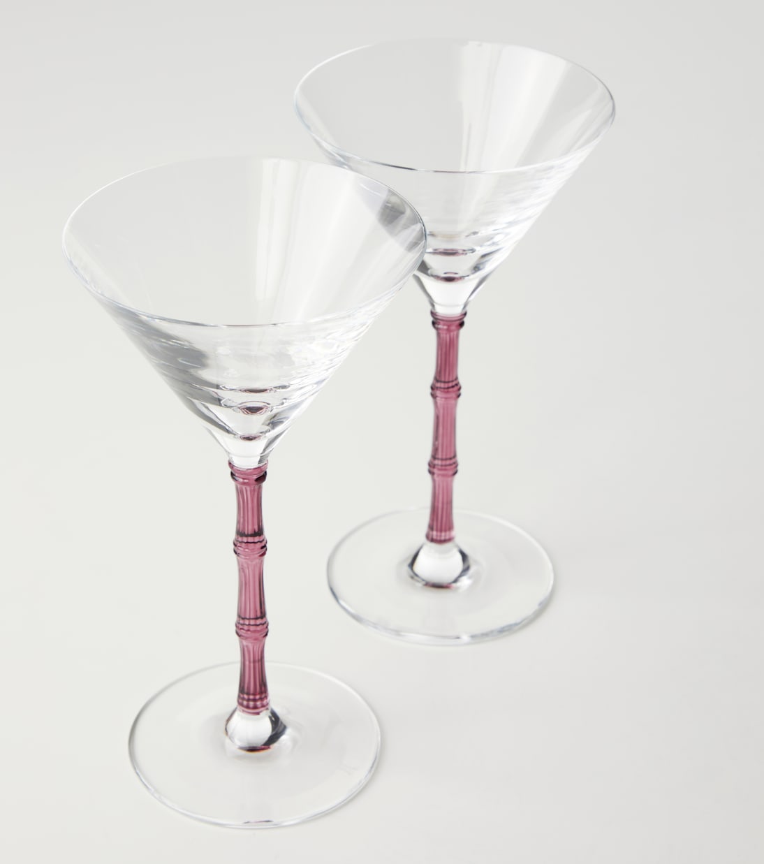 Set de 2 verres à Martini Bamboo | La DoubleJ