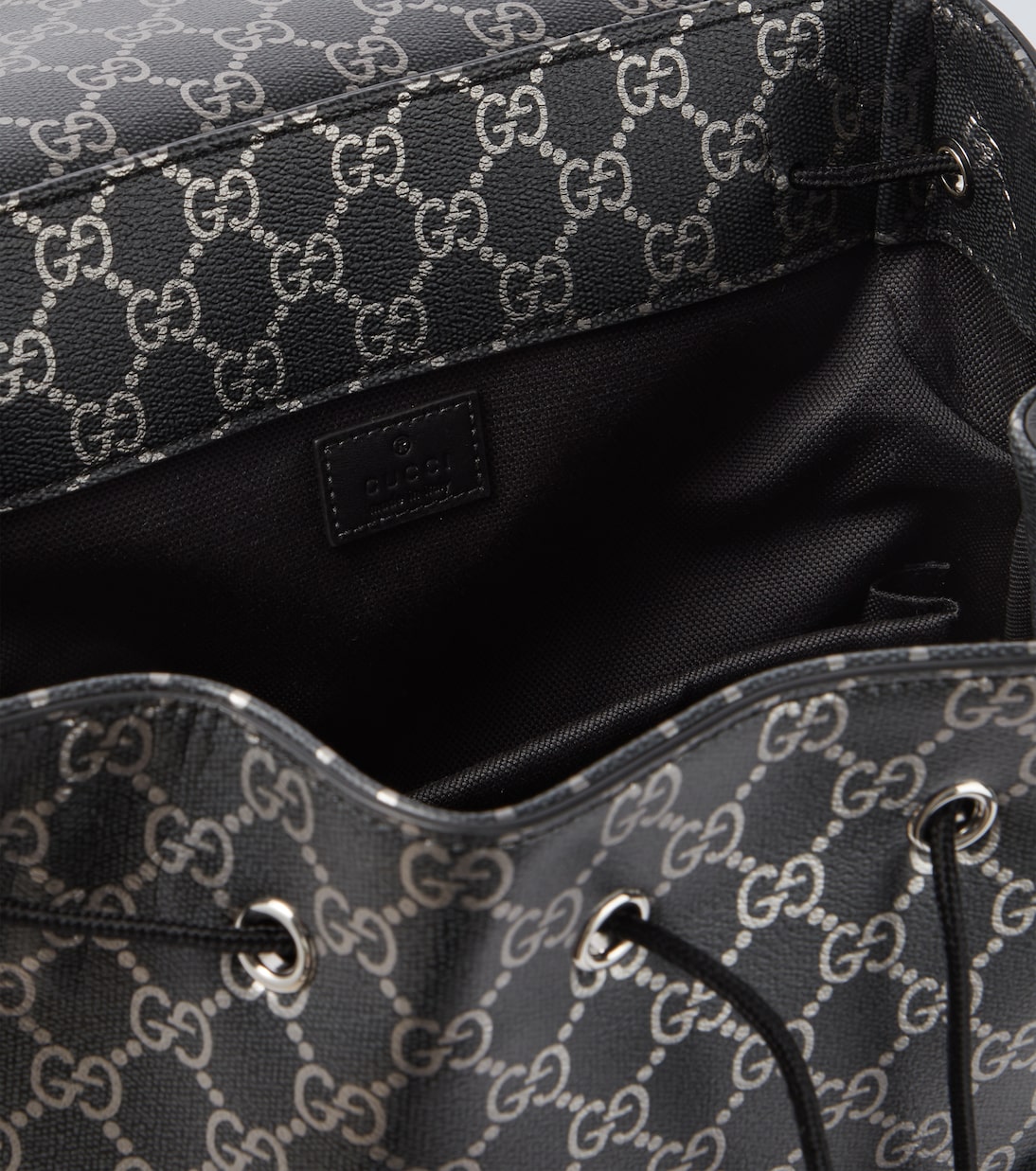 Zaino GG con pelle | Gucci