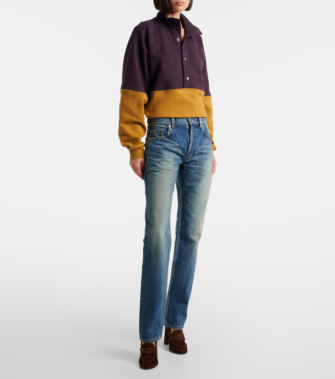 Faded straight jeans | Saint Laurent