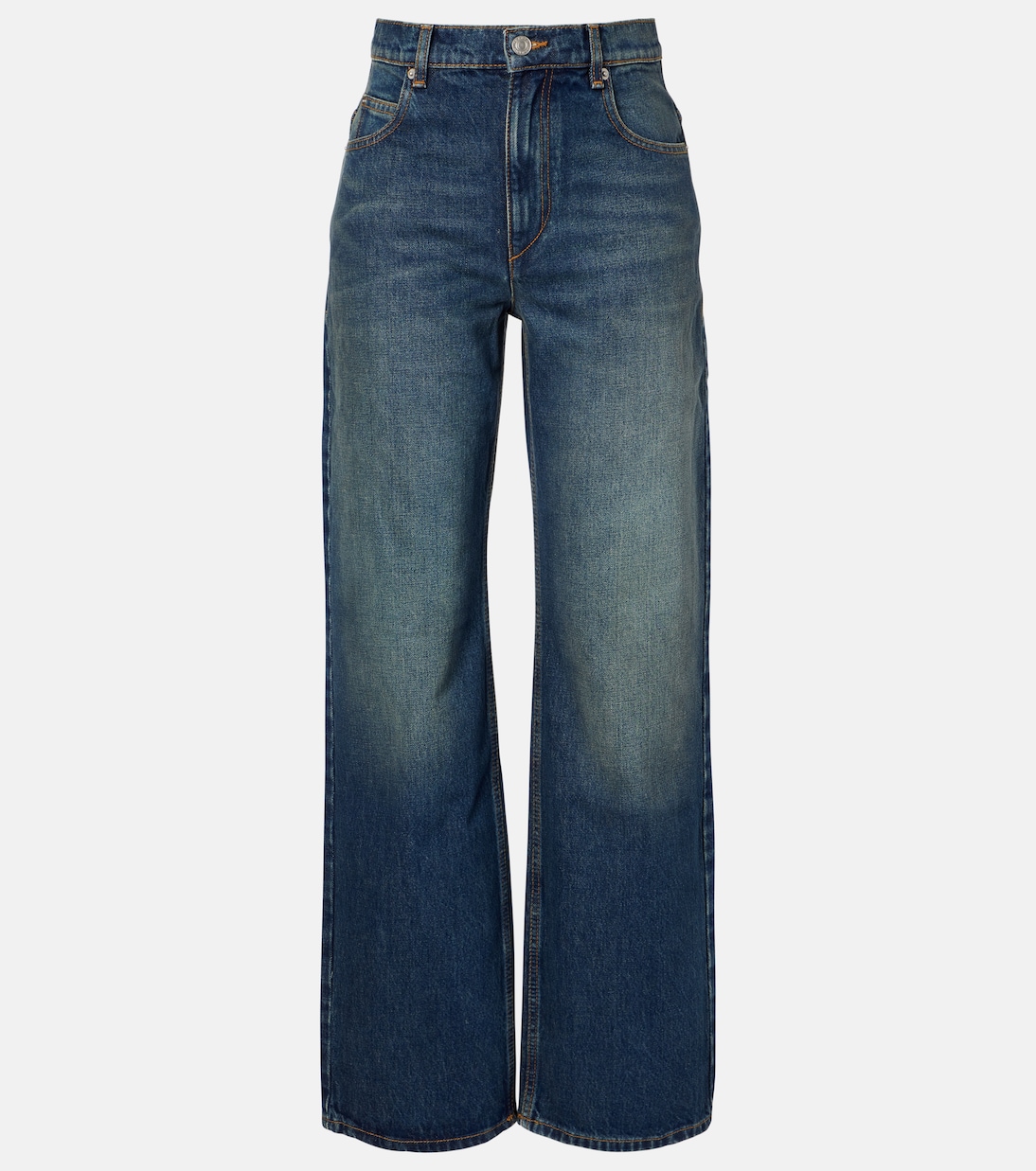 Dromie mid-rise straight jeans | Isabel Marant