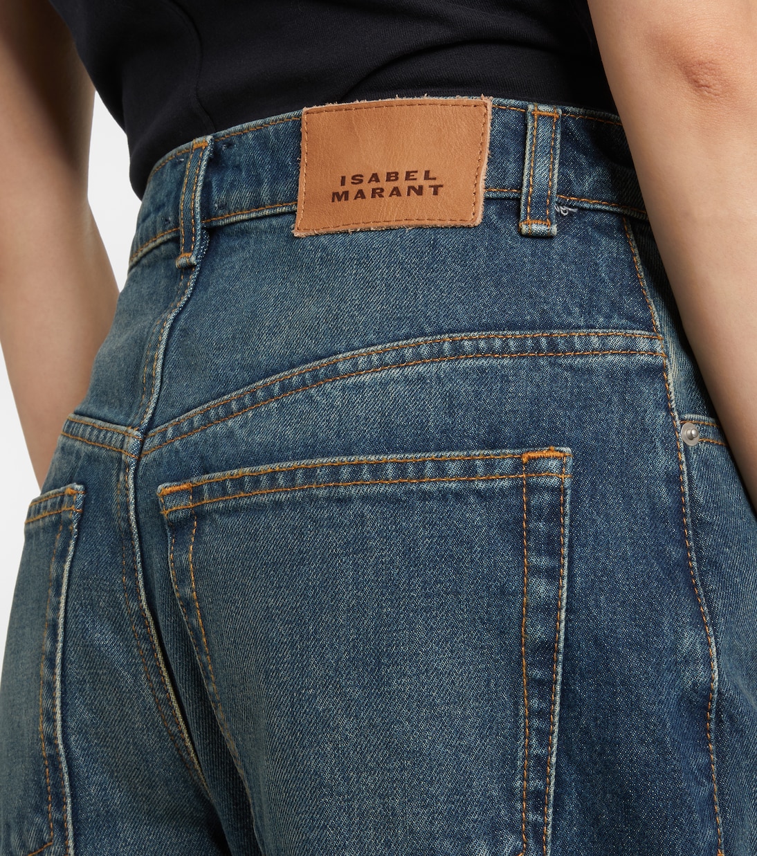 Dromie mid-rise straight jeans | Isabel Marant