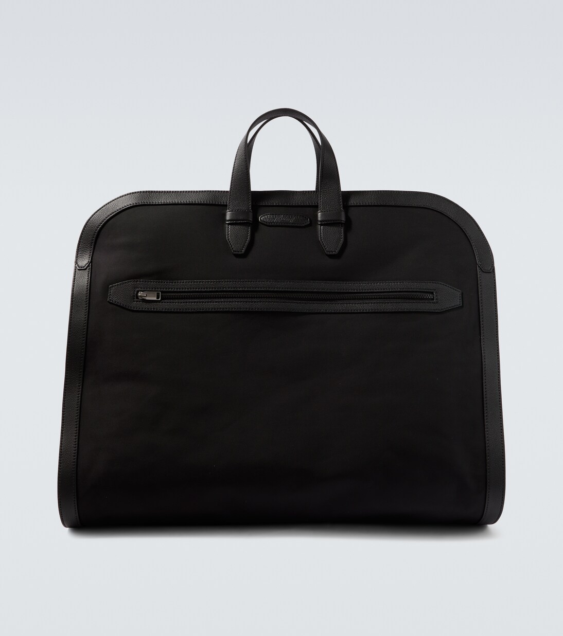 Leather-trimmed garment bag | Brioni