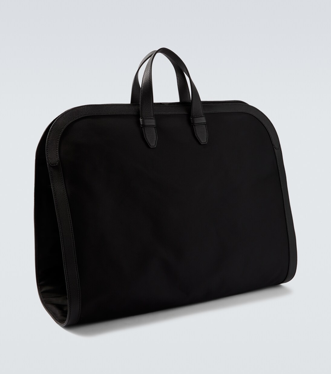 Leather-trimmed garment bag | Brioni