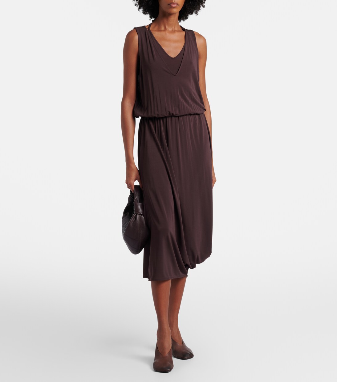 Draped midi dress | Lemaire