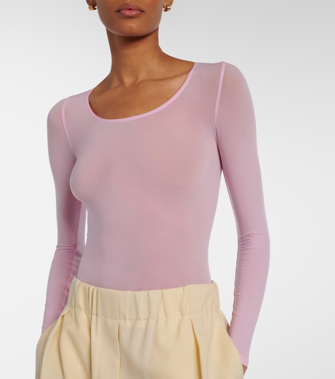 Buenos Aires semi-sheer bodysuit | Wolford