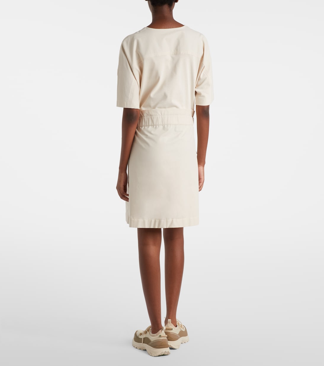 Abito corto in jersey di misto cotone | Moncler