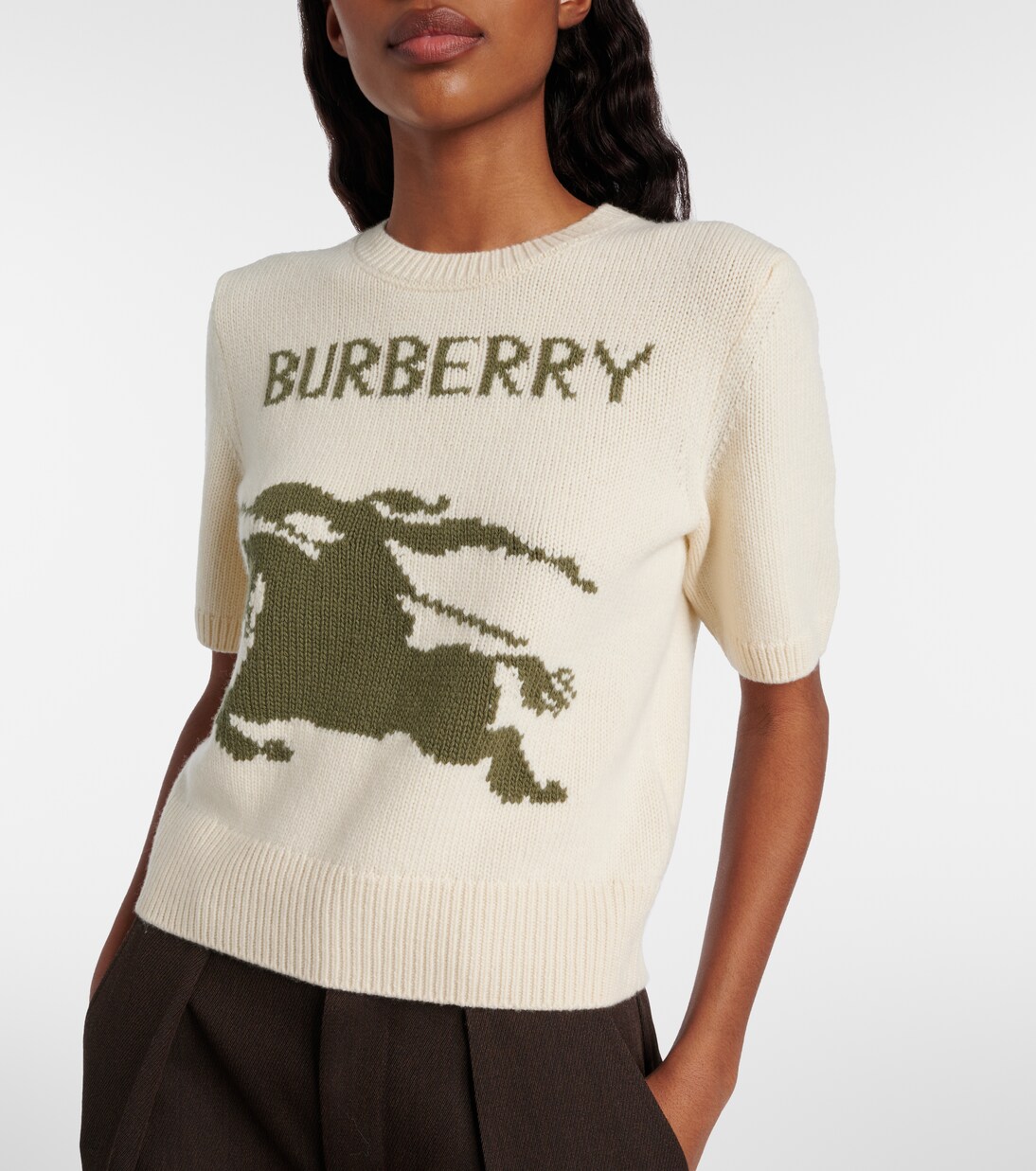 Pull EKD en laine et cachemire | Burberry
