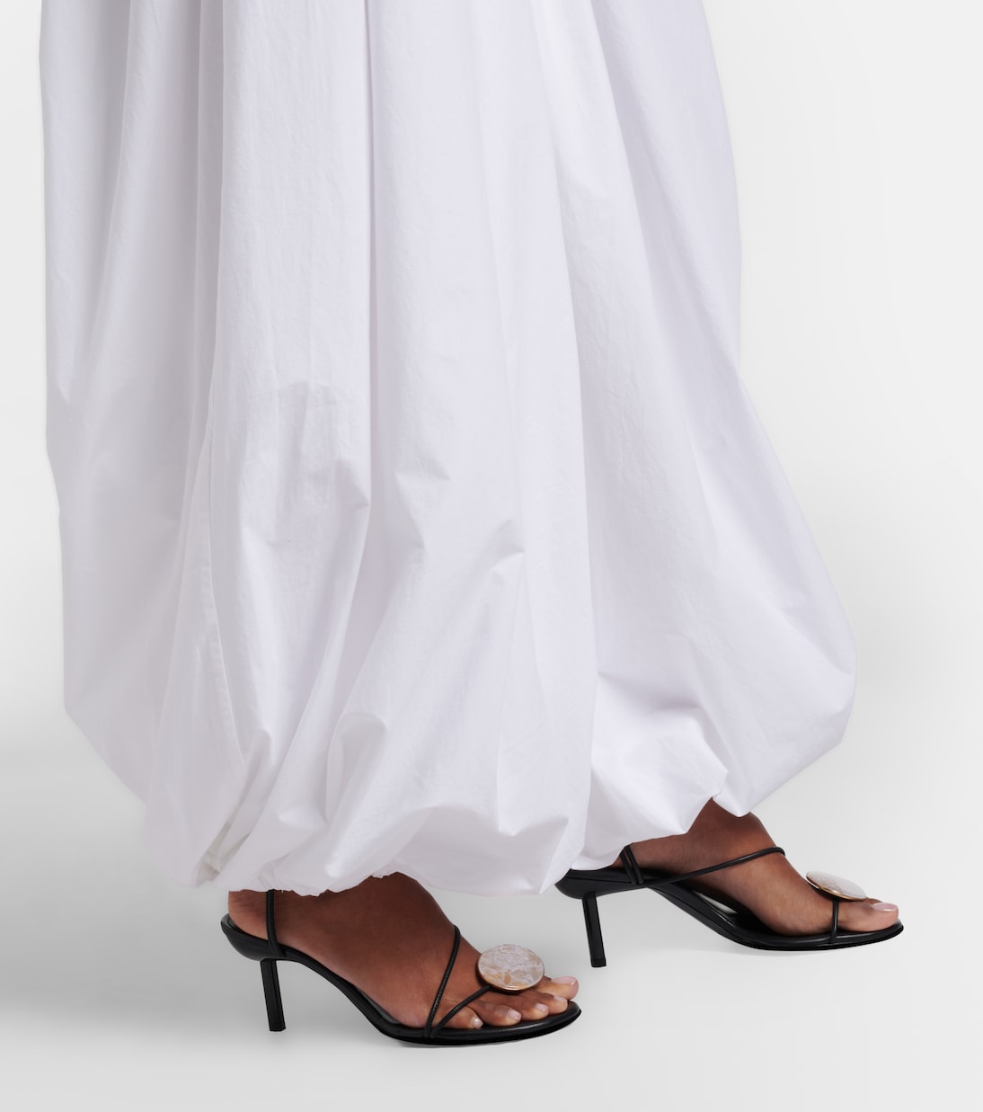 Pantaloni balloon in popeline di cotone | Christopher Esber