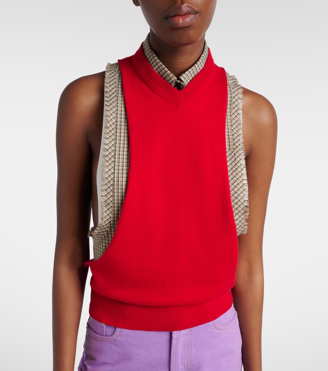 Top aus Strick | Versace