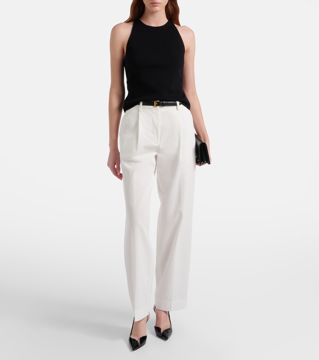 Top en soie mélangée | Carolina Herrera