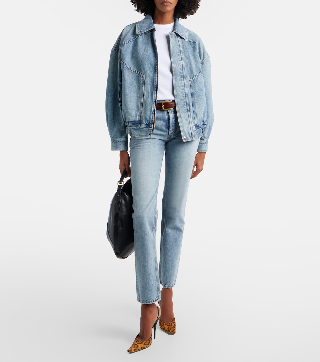 Top Cassandre aus Baumwolle | Saint Laurent