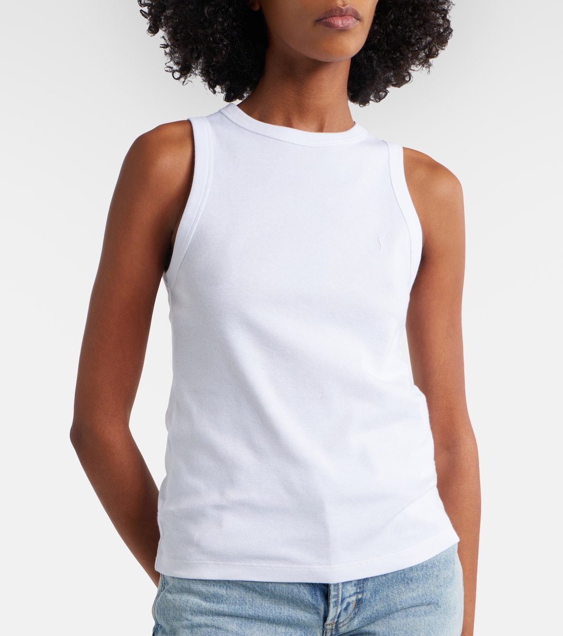 Top Cassandre aus Baumwolle | Saint Laurent