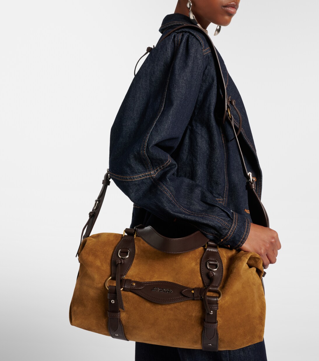 Tilpa Medium suede shoulder bag | Isabel Marant