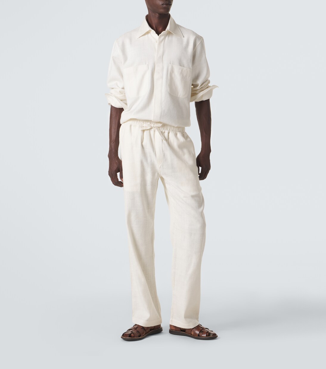 Porto leather fisherman sandals | Sabah