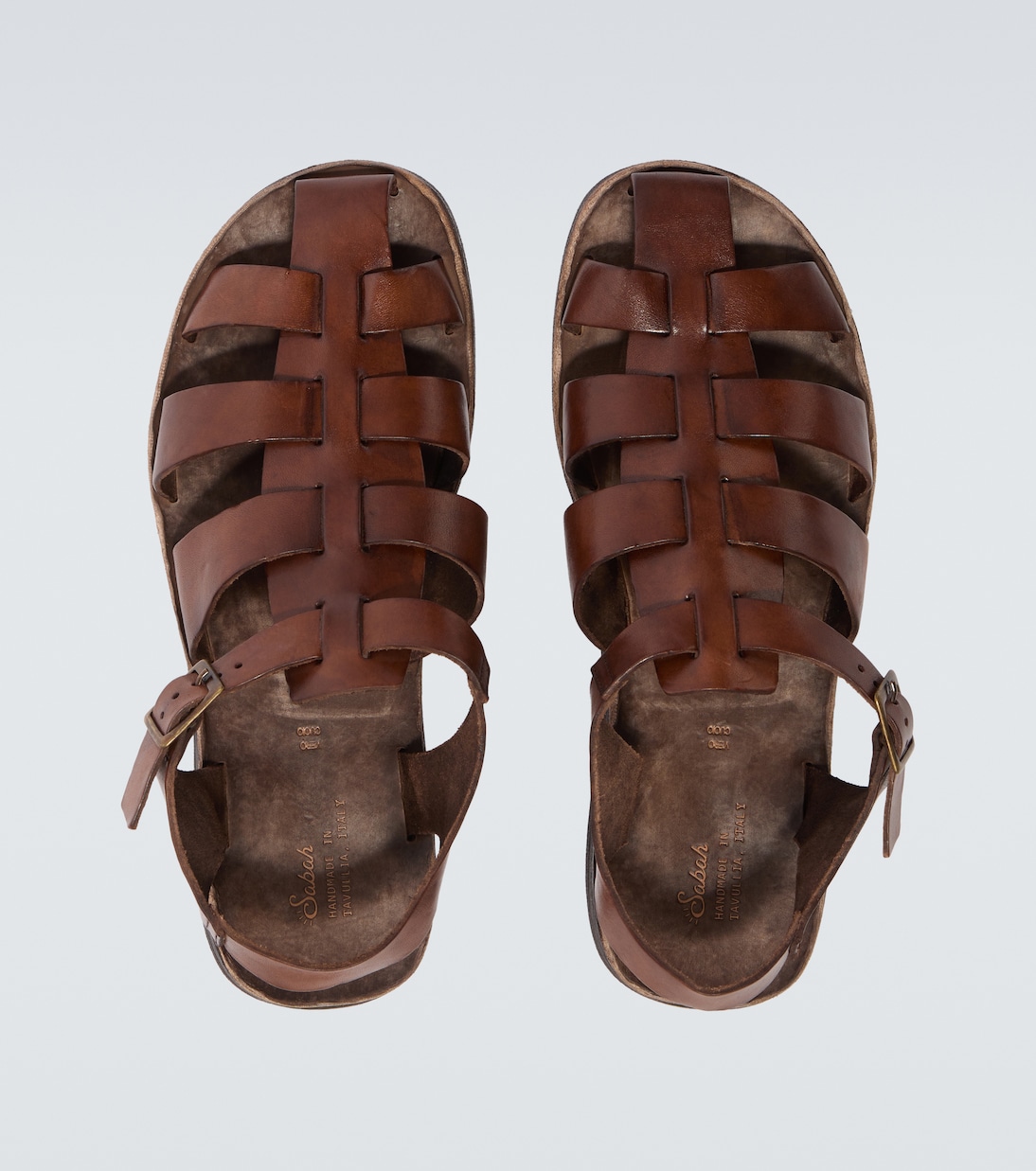 Porto leather fisherman sandals | Sabah