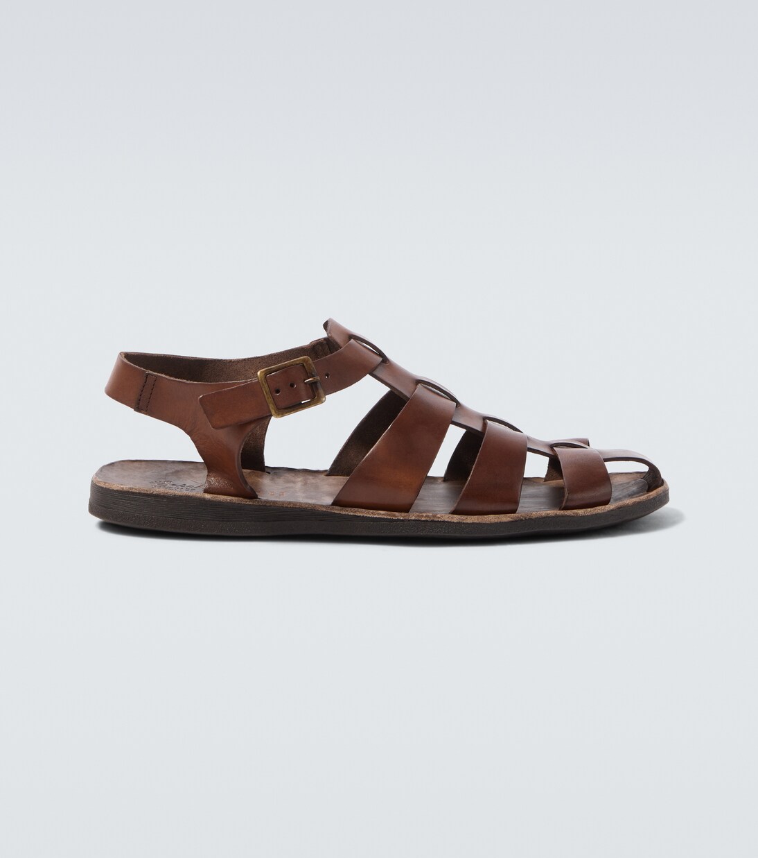 Porto leather fisherman sandals | Sabah