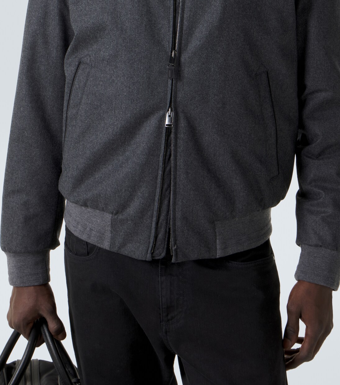 Wool bomber jacket | Canali