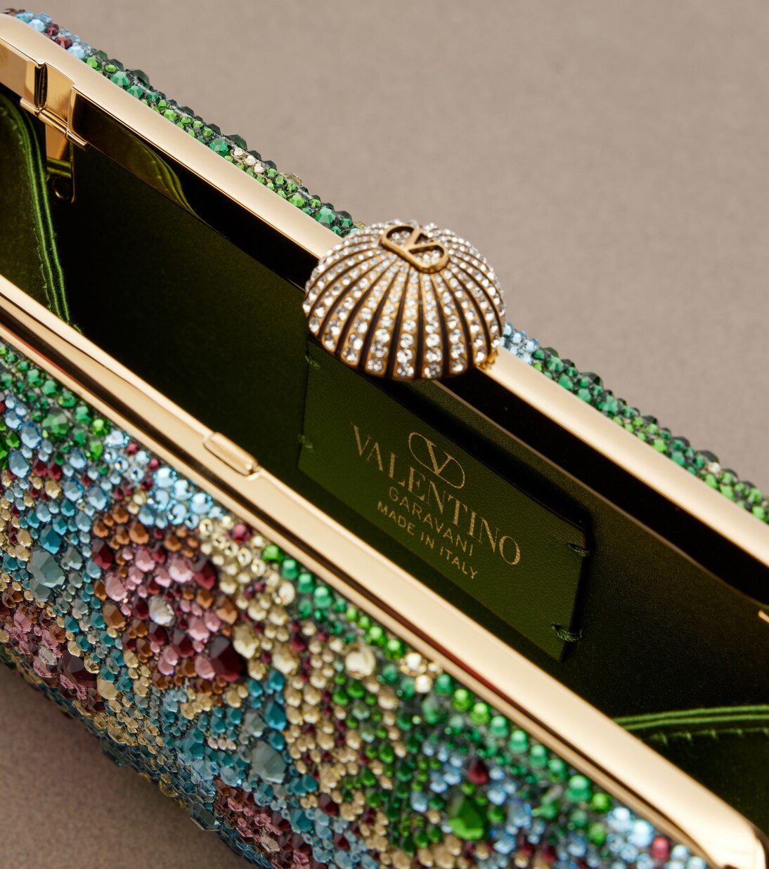 Carry Secrets embellished clutch | Valentino Garavani