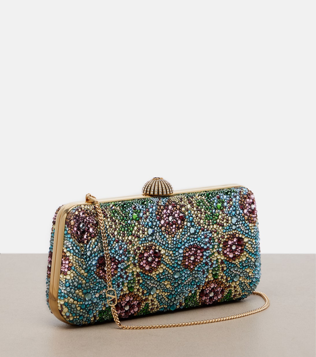 Carry Secrets embellished clutch | Valentino Garavani